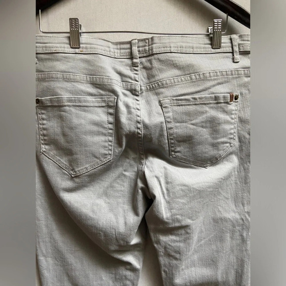 Roots grey denim  capri jeans Sz 30 - Picture 7 of 10